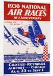 1930 National Air Races Poster by Anonymous