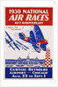 1930 National Air Races Poster by Anonymous