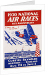 1930 National Air Races Poster by Anonymous