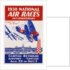 1930 National Air Races Poster by Anonymous