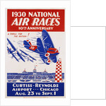 1930 National Air Races Poster by Anonymous