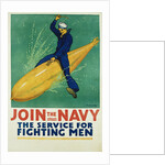Join the Navy - The Service for Fighting Men Poster by R.F. Babcock