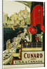 Cunard USA & Canada Poster by C.H.M.