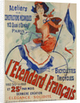 L'Etendard Francais Poster bu Jules Cheret by Anonymous