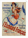 L'Etendard Francais Poster bu Jules Cheret by Anonymous