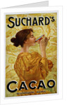 Circa 1905 Belgian Poster for Suchard's Cacao by Anonymous