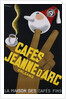 Cafes Jeanne d'Arc Poster by Carl Chew
