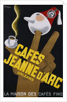 Cafes Jeanne d'Arc Poster by Carl Chew