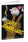 Cafes Jeanne d'Arc Poster by Carl Chew
