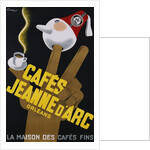 Cafes Jeanne d'Arc Poster by Carl Chew