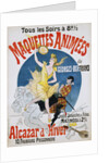 Maquettes Animees de Georges Bertrand Poster by Jules Cheret