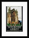 Melrose Abbey Poster by Frank Newbould
