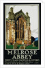 Melrose Abbey Poster by Frank Newbould