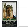 Melrose Abbey Poster by Frank Newbould