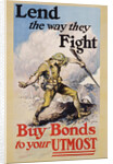 Lend the Way They Fight Poster by Edmund M. Ashe