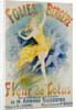 Folies Bergere Fleur de Lotus Poster by Jules Cheret