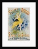 Folies Bergere Fleur de Lotus Poster by Jules Cheret