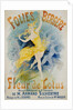 Folies Bergere Fleur de Lotus Poster by Jules Cheret