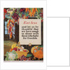 Eat Less and Let Us Be Thankful Poster by A. Hendee