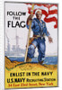 Follow the Flag Recruitment Poster by James Daugherty