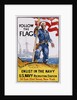 Follow the Flag Recruitment Poster by James Daugherty