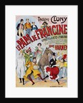 Le Papa de Francine Poster by Anonymous