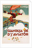 Gianduja Re d'J'Aviator Poster by Carlo Nicco