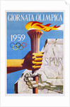 Giornata Olimpica 1959 Poster by Nino Gregori