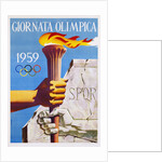 Giornata Olimpica 1959 Poster by Nino Gregori