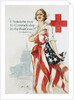 I Summon You to Comradeship in the Red Cross Poster by Harrison Fisher