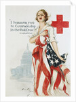 I Summon You to Comradeship in the Red Cross Poster by Harrison Fisher