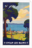 Evian Les Bains Poster by Geo Francois