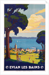 Evian Les Bains Poster by Geo Francois