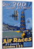 International Air Races Poster by Carl Dalter