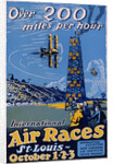 International Air Races Poster by Carl Dalter