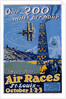 International Air Races Poster by Carl Dalter