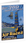 International Air Races Poster by Carl Dalter