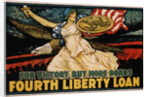 For Victory, Buy More Bonds - Fourth Liberty Loan Poster by J. Scott Williams