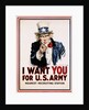 I Want You for the U.S. Army Recruitment Poster by James Montgomery Flagg