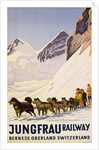 Jungfrau Railway Poster by Anonymous