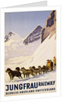 Jungfrau Railway Poster by Anonymous