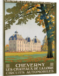Cheverny les Chateaux de la Loire Poster by Constant Duval