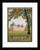 Cheverny les Chateaux de la Loire Poster by Constant Duval