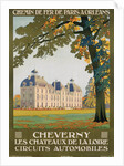 Cheverny les Chateaux de la Loire Poster by Constant Duval