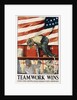 Teamwork Wins Poster by Hibberd V.B. Kline
