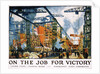 On the Job for Victory Poster by Jonas Lie
