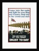 You Are Wanted at the Front, Enlist Today Recruitment Poster by Anonymous