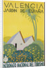 Valencia Jardn de Espana Poster by Jose Renau