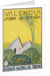 Valencia Jardn de Espana Poster by Jose Renau