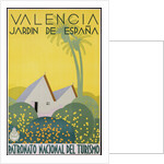 Valencia Jardn de Espana Poster by Jose Renau